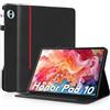 AsWant Custodia Cover per Honor Pad 10 (2025) 12.1 Pollici,Nero | Slim PU,Ultra Sottile in PU Pelle,Supporto,Scomparto per schede,Cover per Honor Pad 10