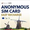 BeachSIM | Scheda SIM Anonima, Senza Registrazione, Numero +31, Prepagata | Prepagata - Scheda Telefonica Anonima - Senza Documenti - Ricaricabile - Nessun Abbonamento - Utilizzabile in Italia e UE