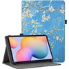 Vakarey Custodia Tablet 10.1 Pollici Universale per Doogee U11/U11 Pro/Tab G6/Tab A9 10 Pollici/A9 Pro+ Cover Tablet 11 Pollici,Fiori