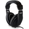 Metronic 480143 Confort Cuffie Stereo, Nero