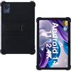AKNICI Custodia Silicone per DOOGEE T35/ DOOGEE T30SE/ DOOGEE T30S/ DOOGEE T40/ DOOGEE T30E/ DOOGEE T30 Ultra/DOOGEE T30 Pro Tablet 11 Pollici, Protettiva Cover con Supporto Integrato, Nero
