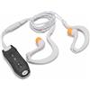 Zunate Lettore MP3 Subacqueo Impermeabile, Auricolari in Streaming con Suono Superiore per Nuoto, Immersioni, Corsa, 8 Ore di Riproduzione, Nero