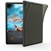 kwmobile Custodia Protettiva Tablet Compatibile con Samsung Galaxy Tab S5e Cover - Cover Trasparente Morbida Silicone Tablet nero/trasparente