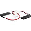 CERRXIAN Adattatore HDD da 2,5 pollici a IDE da 3,5 pollici (44 pin-40 pin) per PC portatile (confezione da 2)