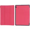 REY Custodia Smart Cover pieghevole per HUAWEI MEDIAPAD T3 10 9.6, Flip Smart Cover, Custodia protettiva, Rosso
