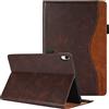 CASAFUNY Cover Custodia per iPad 11 Generazione A16 11 Pollici 2025/iPad 10 Generazione 10,9 Pollici 2022 Protettiva Magnetica Cover con Funzione Sleep/Wake, Marrone