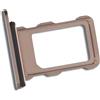 Generico Porta Scheda SIM di Ricambio per iPhone 16 Pro, 16 Pro Max (A3293, A3296) Oro