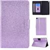 Generico DayQiQiPu Cover per Samsung Galaxy Tab S6 Lite SM-P620/P625/P610/P615 (10,4 Pollici) Leggera Custodia Motivo Glitterato Custodie con Supporto Caso Ribaltabile Portafoglio e Auto Sleep/Wake, Viola