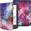 QJONSIU Cover Compatible con Pocketbook Verse Lite/Verse Pro, Funzione Stand, Smart Cover con Auto Sleep Wake, PU e PC Antigraffio Protettiva-6