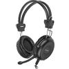 A4TECH - Comode cuffie stereo HS-30, colore: Nero