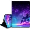 Bxgolkgd Custodia per tablet per Samsung Galaxy Tab A da 10,1 pollici 2019 (SM-T510/T515/T517), custodia antiurto con supporto e dissipazione del calore, funzione di attivazione/disattivazione
