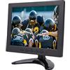 Bewinner1 Schermo Morbido IPS 1024x768 da 8 Pollici, Mini Monitor Universale Multifunzione HD, Schermo LCD per Computer HDMI/VGA/BNC/AV, Monitor Portatile con Doppi Altoparlanti integrati(UE)