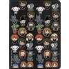 LA CASA DE LAS CARCASAS Custodia per tablet Samsung Galaxy A7 Lite 2021 ufficiale di Harry Potter Icone Personaggi. [Custodia Tablet]. [Protezione anticaduta] Girevole a 360 gradi [Funzione Supporto].