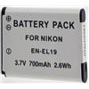 Otech Batteria Compatibile per Nikon COOLPIX A100