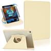 Koze Custodia Girevole 360° per iPad Air 11 pollici M4 2026/M3 2025/M2 2024 & iPad Air 10,9 5a/4a generazione con Portapenne, Cover Rotante Supporto Retro Acrilico Trasparente Antiurto, Galassia