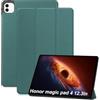 QUSRTMUE Cover per Honor magic pad 4 12.3 Case-Verde | Auto Svegliati/Sonno,Custodia pieghevole per tablet con supporto.