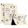 Generic Compatibile con/Sostituzione per Tablet PC Huawei Mediapad M5 10,8 pollici PU Leather Flip Stand Magnetico Portafoglio Pittura Custodia (3)