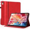 AsWant Custodia per iPad (A16) 11a/10a Generazione 2025/2022,Rosso | Auto Sonno/Veglia,Ultra Sottile in PU Pelle,Supporto,Scomparto per schede,Cover per iPad(A3354 A3355 A3356 A2696 A2757 A2777)