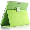 HAPPYA Custodia per Samsung Galaxy Note 10.1'' 2012 Release Tablet GT-N8000 N8000 N8010 N8020 PU Leather Magnet Flip Stand Cover (Color : N8000 N8010 Green)