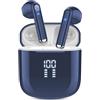 OYIB Cuffie Bluetooth 5.3, Auricolari con 4 Mic, Wireless In Ear HiFi Stereo, Ricarica Rápida USB-C, Senza Fili IPX7 Impermeabile Cuffiette Controllo Touch