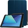 FINTIE Custodia per Samsung Galaxy Tab S3 9.7 - Ultra Sottile Leggero Tri-Fold Case con Auto Svegliati/Sonno Protettivo S Pen Holder per Samsung Galaxy Tab S3 9.7 SM-T825 / T820, Blu scuro