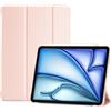 ProCase Cover per iPad Air 11 Pollici M4 2026/M3 2025/M2 2024 | Custodia Smart con Supporto Ricarica Pencil 2, Leggera con Auto Sleep/Wake, Rosa