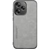 Kepuch Silklike Cover per Redmi 14C 4G - Custodia Case Piastra Metallica Incorporata per Redmi 14C 4G - Grigio