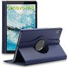 ebestStar - Cover per Lenovo Tab M8 2021 (3rd gen), M8 HD 2019, Custodia Protezione Rotazione 360, Pelle PU, Blu scuro