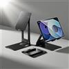 Generic Supporto per tablet solido e robusto, supporto per telefono da scrivania, pieghevole e regolabile, staffa girevole a 360°, compatibile con iPhone, iPad, Surface Pro, monitor portatile da 7 a 15,6