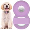 PKQTOP Custodia Protettiva in Silicone per AirTag，Custodia Compatibile con Apple Airtag GPS Finder Collare per Cani e Gatti