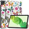 SATURCASE Custodia per Realme Pad 2 11.5 pollici, Bella PU Pelle Flip Pieghevole Folio Stand Sottile Leggero Protezione Tablet Cover (KN-2)