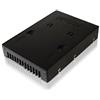 ICY DOCK Convertitore adattatore SSD / HDD da 2,5'' a 3,5'', scatola del convertitore, telaio di montaggio per HDD da 2,5 o SSD SATA da 7 m/9,5 mm a 3,5 - EZ-Convert MB882SP-1S-1B