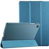 ProCase Custodia per Galaxy Tab A8 10.5 Pollici 2021[SM-X200/X205], Smart Cover Ultra Sottile Leggero Copertura Intelligente, Cover Traslucida Smerigliata -Teal
