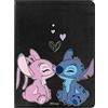 LA CASA DE LAS CARCASAS Custodia ufficiale per Apple iPad Pro 11 con Disney Classics Lilo & Stitch Beso. [Tablet]. [Protezione anticaduta] Rotabile a 360 gradi [Funzione supporto].