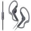 Sony Mdr-As210Ap - Cuffie In-Ear Sportive con Microfono, Archetti Ad Anello Regolabili, Resistenti a Umidità E Spruzzi, Nero