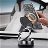 Generic Supporto magnetico per telefono con anello magnetico e cuscinetto adesivo antiscivolo, supporto girevole regolabile per auto, supporto per telefono a ventosa per iPhone e Android, nero