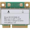 Gugxiom Scheda Mini PCI E WiFi 7, scheda di rete wireless dual band da 8774 Mbps, scheda WiFi PCIe con Bluetooth 5.4 per PC Linux Chrome OS