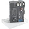 DSTE EN-EL3e Ricaricabile Li-ion Batteria Compatibile per Nikon D30 D50 D70 D70S D90 D80 D100 D200 D300 D300S D700 Macchina Fotografica