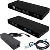 i-Tec - Dockingstation - USB-C / USB4 / Thunderbolt 3 / Thunderbolt 4 - 2 x HDMI, 2 x DP++ - 1GbE - 100 Watt - Europa (CADUA4KDOCKPDB100)