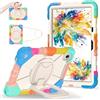 FONREST Custodia robusta per Lenovo Tab M11/idea Tab 11''/Xiaoxin Pad 11 2025 con portapenne, cavalletto girevole/anello da appendere maniglia tracolla resistente antiurto copertura TB-330FU/336FU