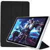 YGoal Custodia per SEBBE S22 - Slim Sottile Leggera in PU Pelle e TPU Back case Folio Cover Protettiva Case per SEBBE S22 Tablet, Nero