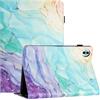 LSPCASA Custodia Per Honor Pad 10(12.1 pollici 2025) PU Leder Tablet Cover Con Supporto Funzione e Slot Folio Pieghevole Custodia Cover per Honor Pad 10-Pittura a olio
