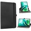 MAMA MOUTH Custodia girevole a 360°per OnePlus Pad 3 Pro 13.2 Pollici Tablet,Nero