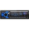 CENXINY RDS Autoradio Bluetooth con Porta di Ricarica Typ-C,Stereo Auto Bluetooth | CENXINY Autoradio 1 Din Chiamate Vivavoce con Illuminazione LED/FM/AM 2 USB/AUX/SD/TF/Lettore MP3/7 Colori