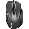 TECKNET Mouse Wireless, BT 5.0/3.0 + 2,4G, Modello A Batterie, Grigio | Design Ergonomico, Silenzioso, 6 Pulsanti, 6 Livelli DPI, Autonomia 30 Mesi, per Notebook, PC, Windows/macOS/Android