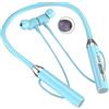 Haslbeck Auricolare Bluetooth Wireless Tipo di Collo Riduzione del Rumore Stereo Scheda Plug-in Universale Sport Ear Headset Mic,Blu