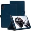 KUSINHOKA Custodia Compatibile con Redmagic Astra Gaming Tablet 9.06 Pollici, Leggero Pelle PU Protettiva Cover con Cinturino da Polso, Tablet Custodia Magnetico con Funzione di Supporto, Blu Scuro