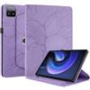 Succtopy Cover Compatibile con Xiaomi Pad 6/Pad 6 Pro 11 Pollici 2023 360 Gradi di Rotazione Girevole Case Protettiva con Porta Penna Custodia Xiaomi Pad 6/Xiaomi Pad 6 Pro 11 2023 Viola