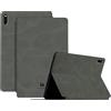 Generico DayQiQiPu Custodia per Huawei MatePad Pro (10,8 Pollici, Modello: MRX-W09/W19/W29/W39) in Pelle PU Retrò Ultra Sottile Caso con Supporto per Tablet Flip con Auto Sveglia/Sonno, Grigio Stellato
