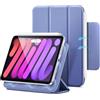 ESR Cover per iPad Mini A17 Pro,iPad Mini 7a/6a Gen (2024/2021), Viola | Supporto Trifold a due Modalità, Resistente Aggancio Magnetico, Protezione Durevole, Supporto per Pencil Pro/USB-C